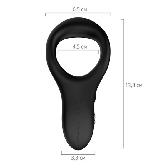 Виброкольцо Lovense Diamo