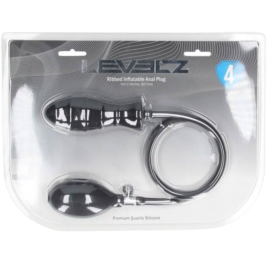 Анальная втулка Ribbed Inflatable