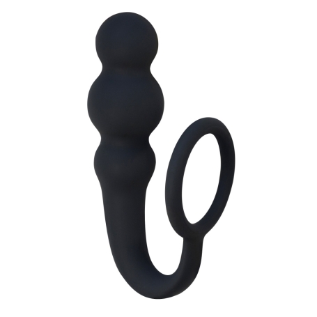 Анальный плаг с кольцом Legend