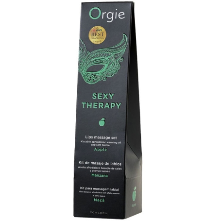 Массажное масло Orgie Apple, съедобное
