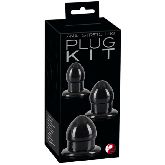 Пробки в наборе Anal Stretching Plug Kit
