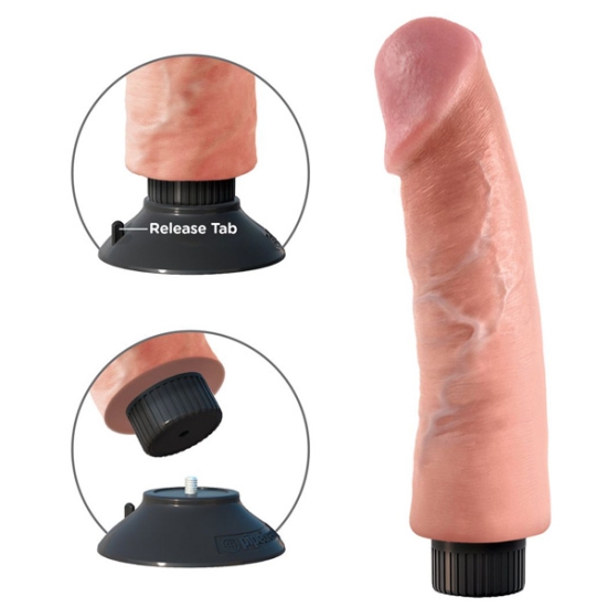 Фаллос-вибратор 9&quot; Vibrating Cock