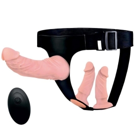 Страпон с 3 насадками Erowoman-Eroman