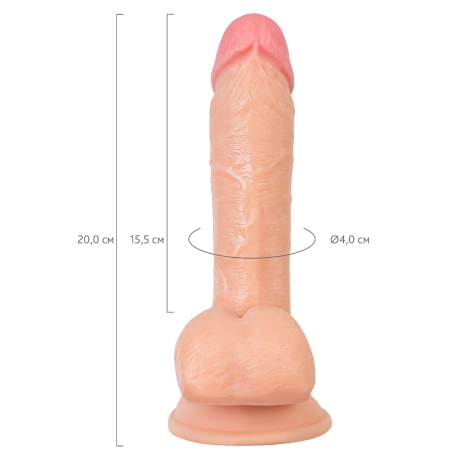 Реалистичный фаллос RealStick Nude Lorn