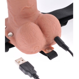 Страпон полый Pipedream 7&quot; Hollow Rechargeable