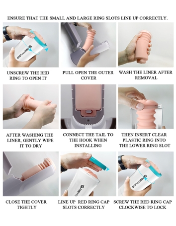 Авто-мастурбатор с фрикциями Pretty Love Aby